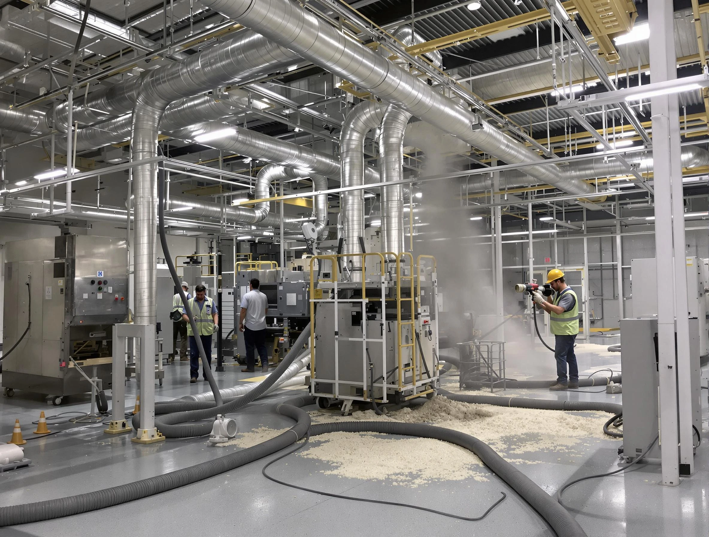 Heavy-duty industrial duct cleaning by Franklin Park Air Duct Cleaning in Franklin Park